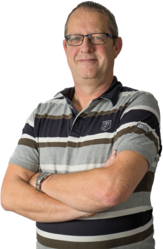 Een portret foto van Geert Kingma.